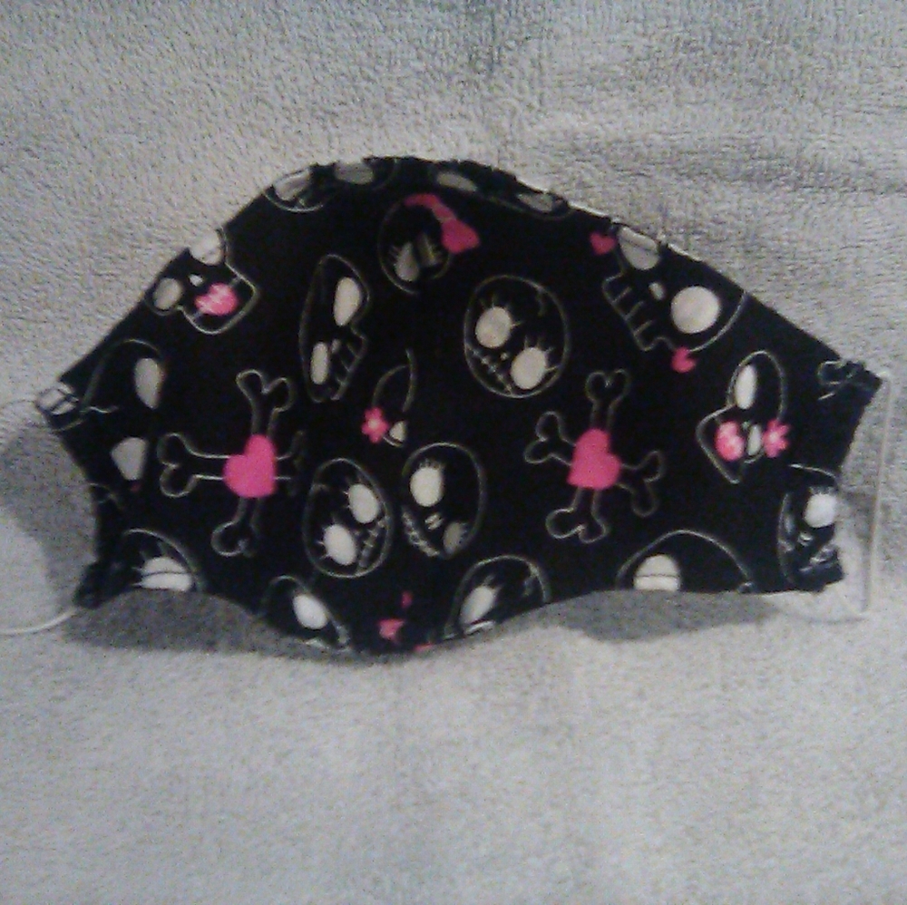 2-Skulls Face Masks - Picture 2 of 4